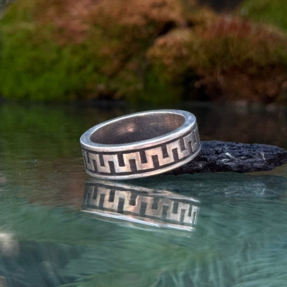 Ancient Greek ornament V2 ring