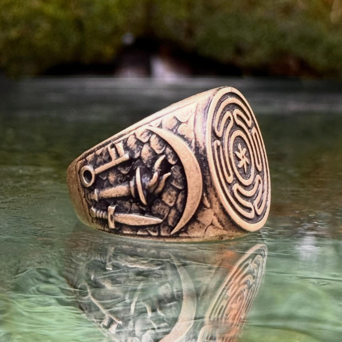 Hecate greek goddess ring