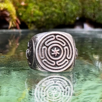 Hecate greek goddess ring