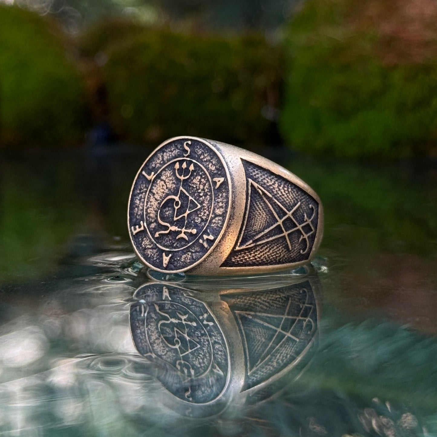 Samael sigil ring