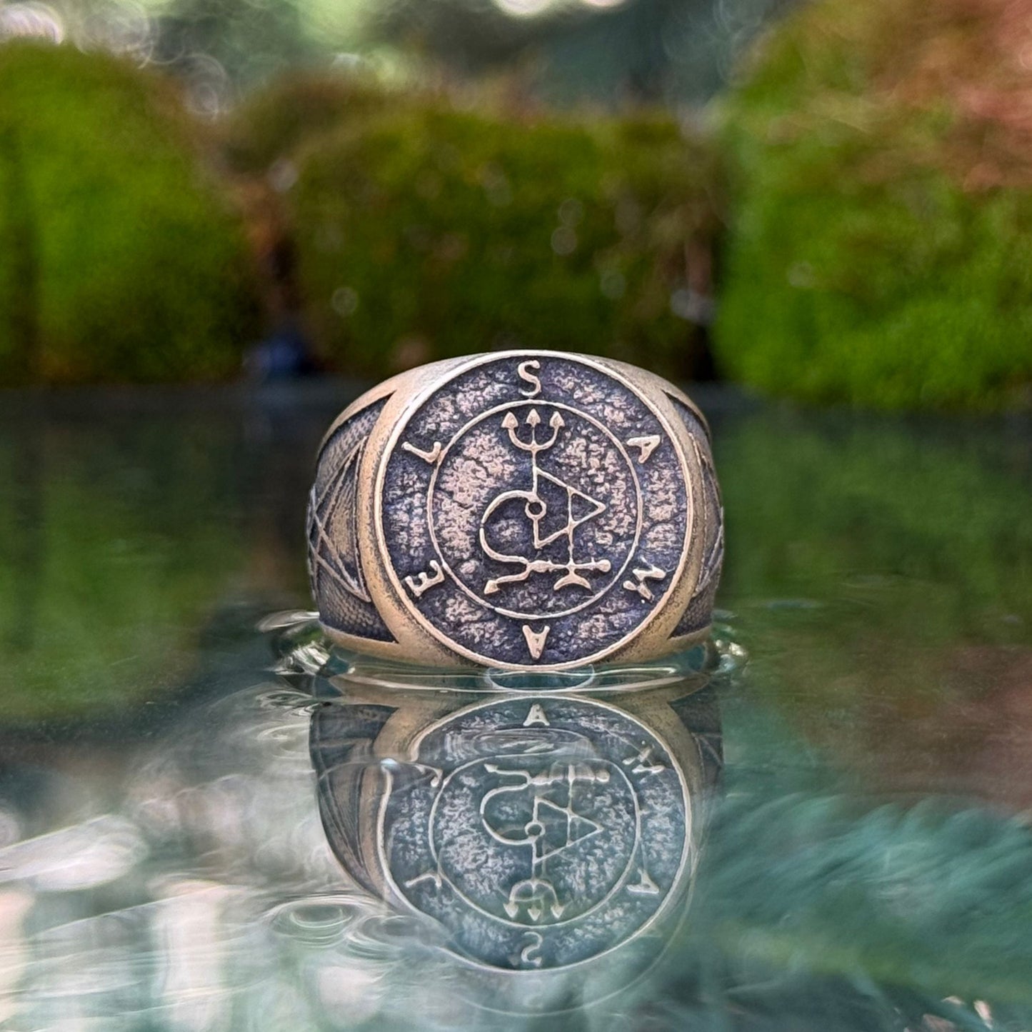 Samael sigil ring
