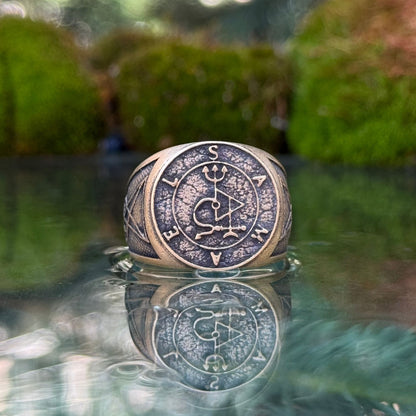Samael sigil ring