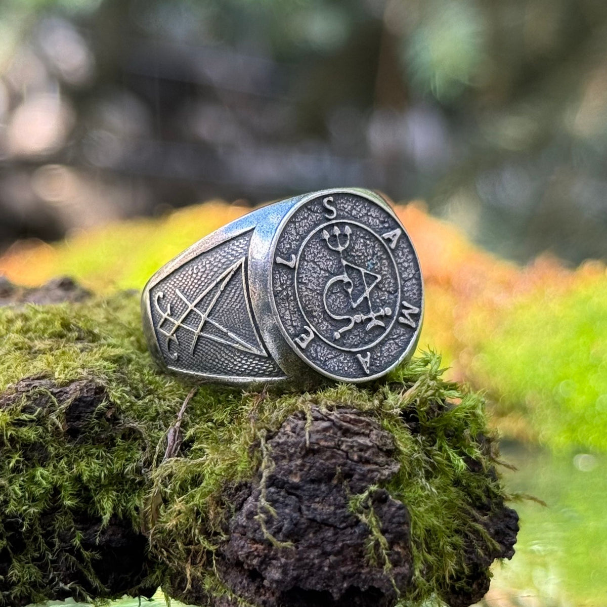 Samael sigil ring