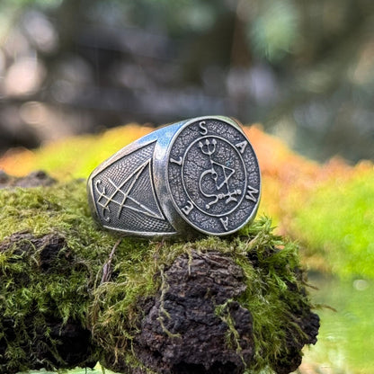 Samael sigil ring