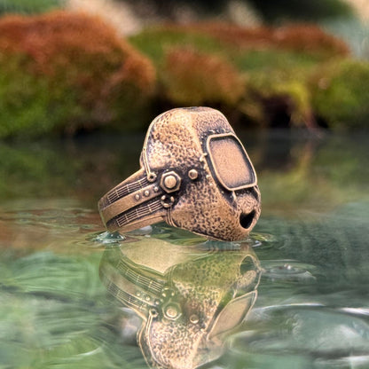 Welder signet ring