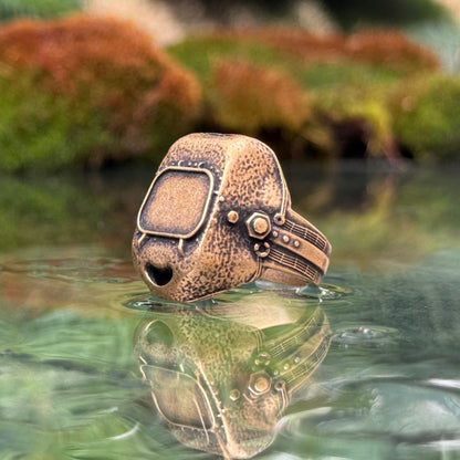 Welder signet ring