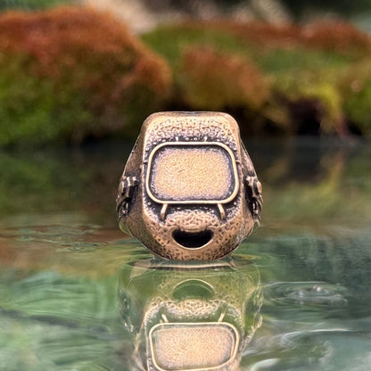 Welder signet ring