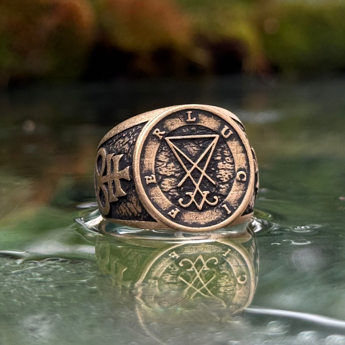 Ring with the Sigil of Lucifer
