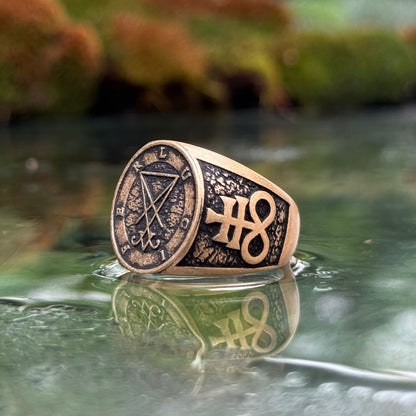 Ring with the Sigil of Lucifer
