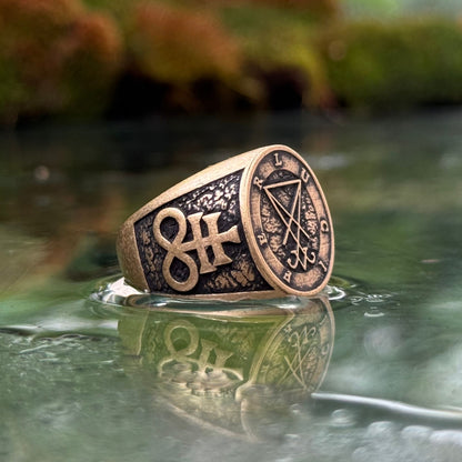 Ring with the Sigil of Lucifer