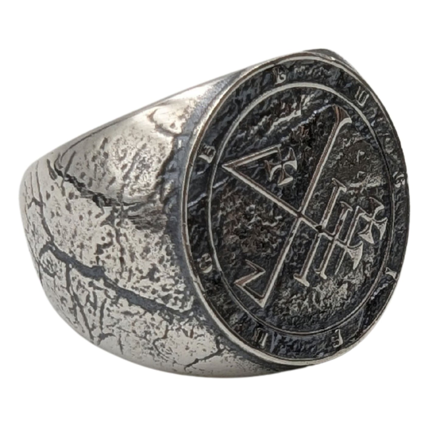 Lucifuge Sigil Ring 6 US Silver 925