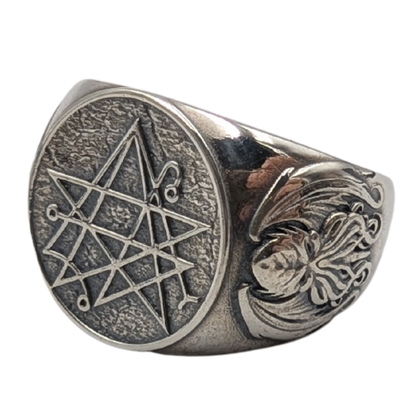Necronomicon Occult Ring
