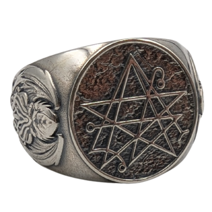 Necronomicon Occult Ring