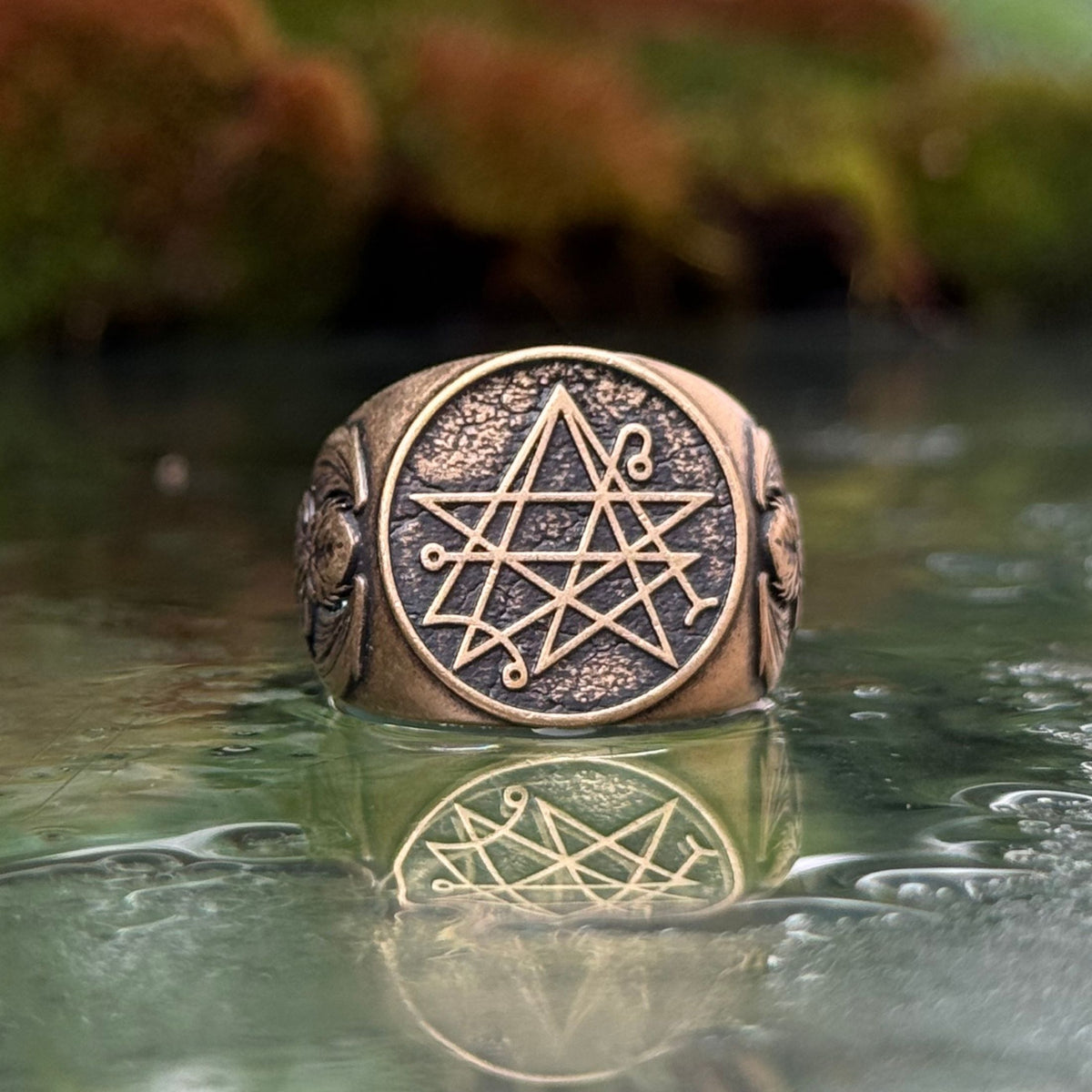 Necronomicon Occult Ring