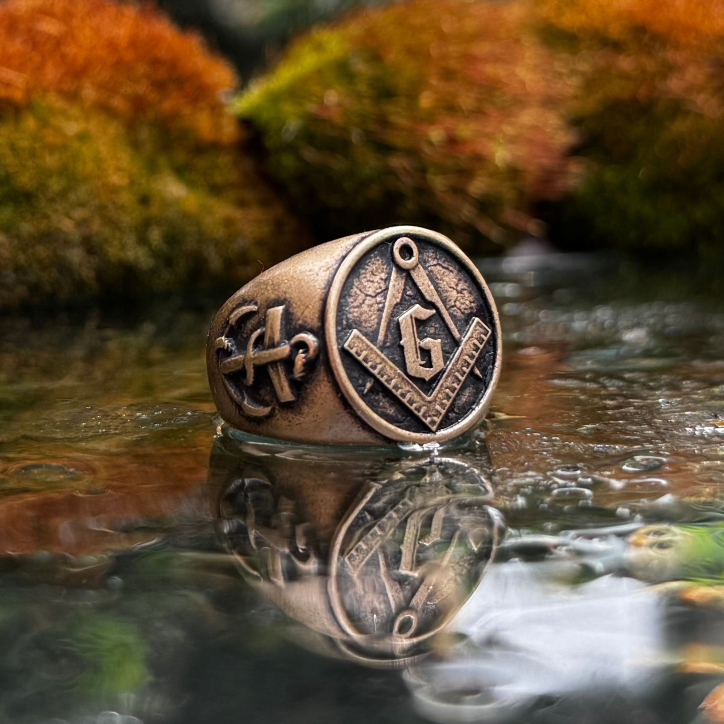 Masonic Eye Ring — Eye of Providence Symbol