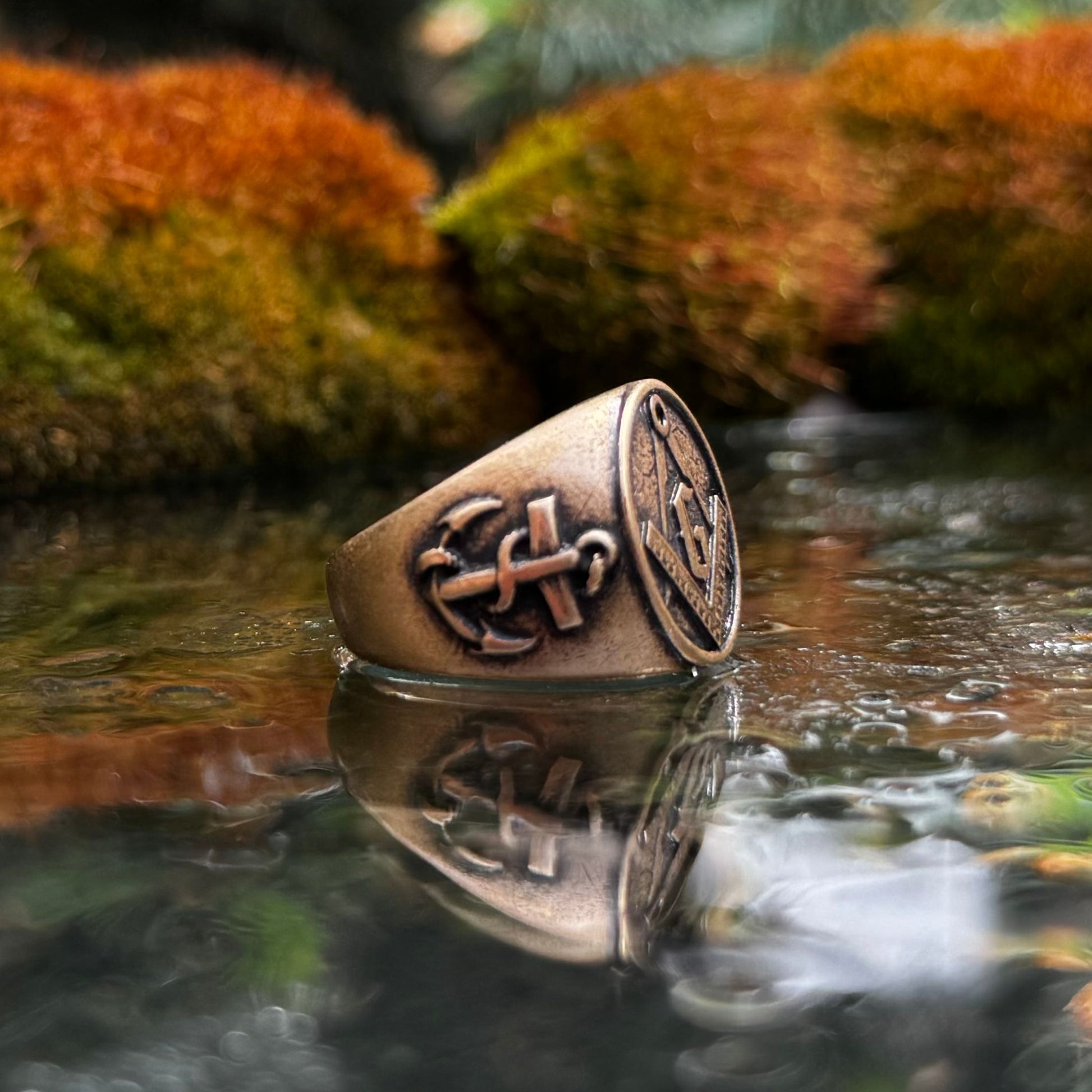 Masonic Eye Ring — Eye of Providence Symbol