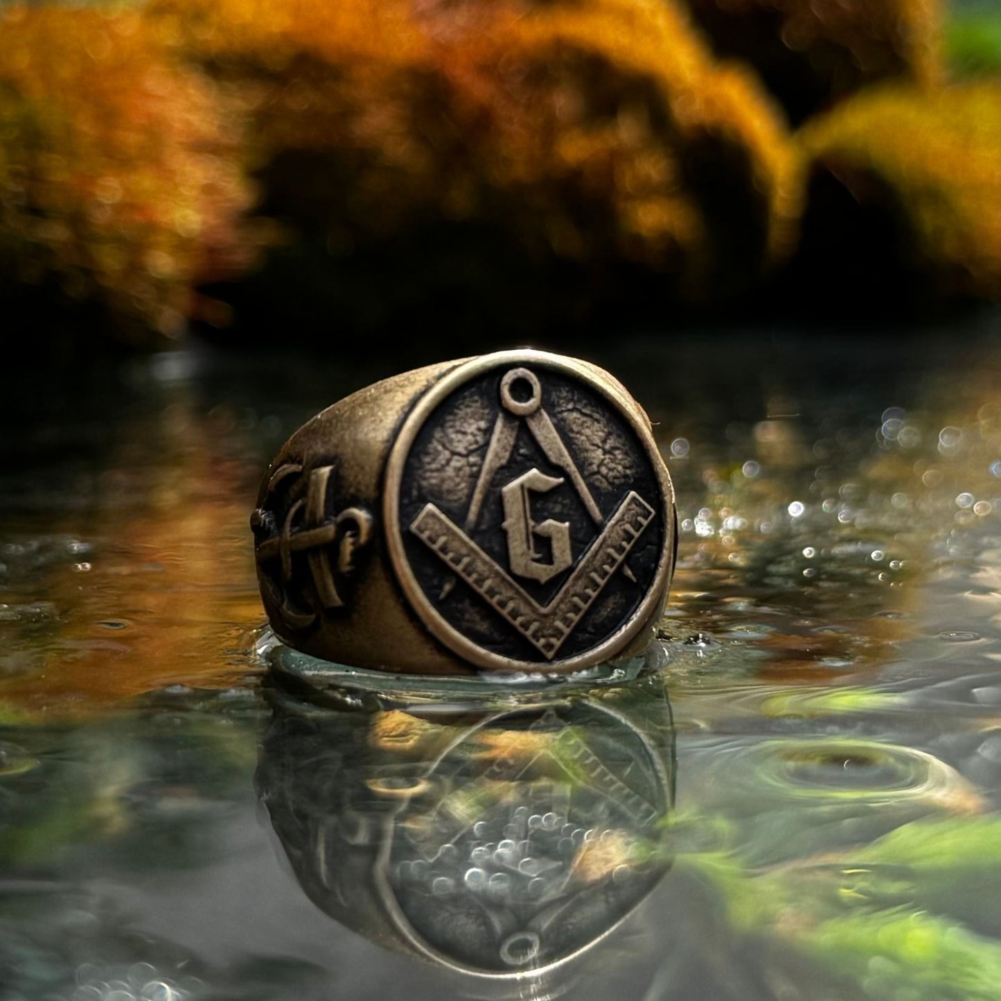 Masonic Eye Ring — Eye of Providence Symbol
