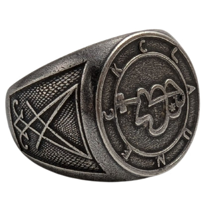 Clauneck Sigil Ring 6 US Silver plating