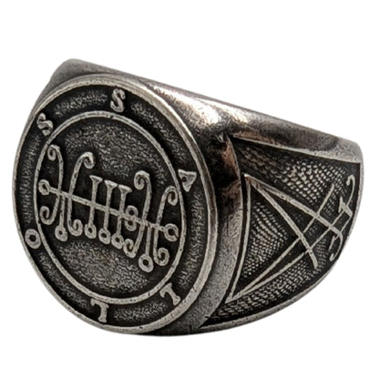 Sallos Sigil Ring 6 US Silver plating