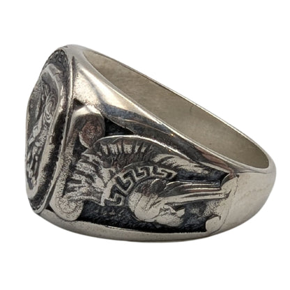 Athena Greek Ring