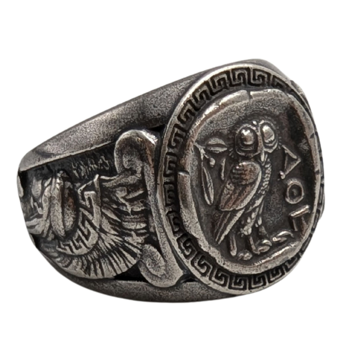 Athena Greek Ring