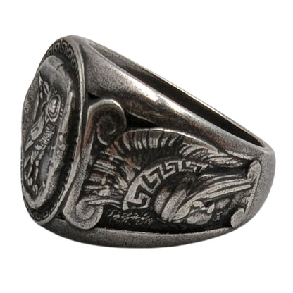 Athena Greek Ring
