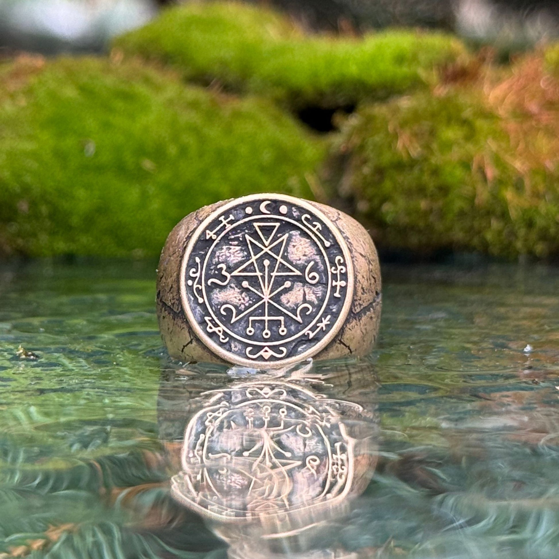 Triple Seal of Lilith Ring