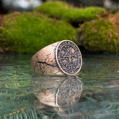 Triple Seal of Lilith Ring