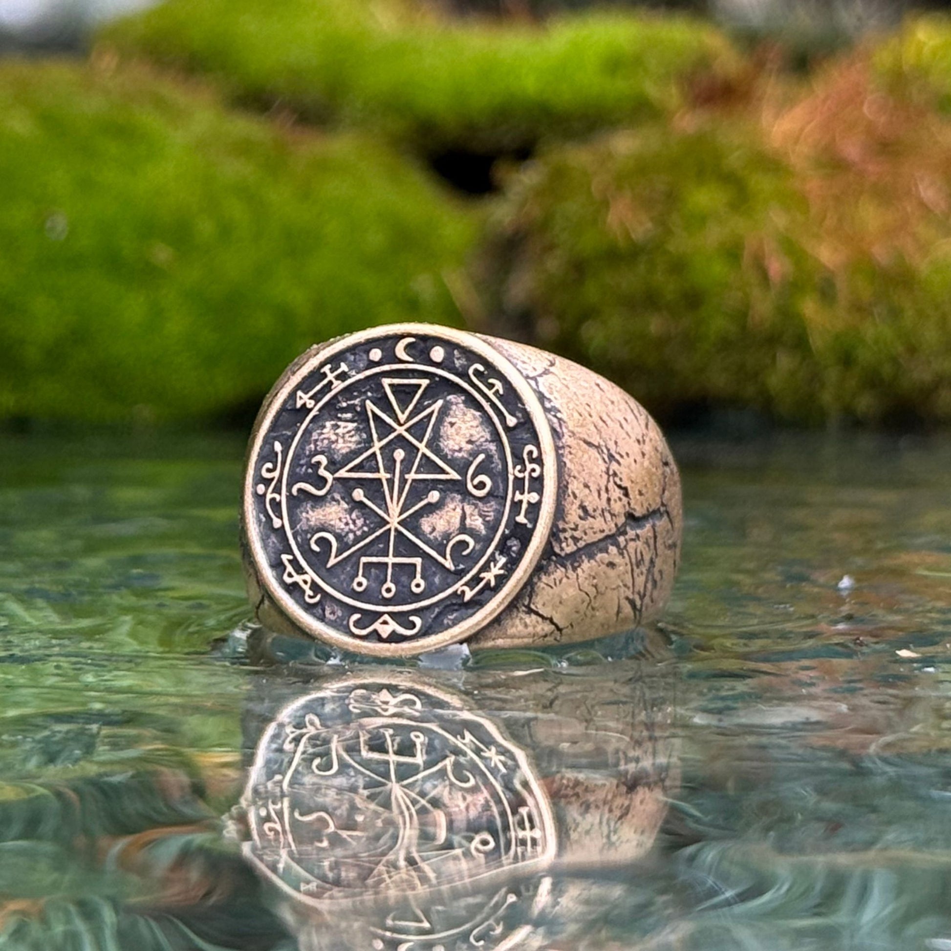 Triple Seal of Lilith Ring