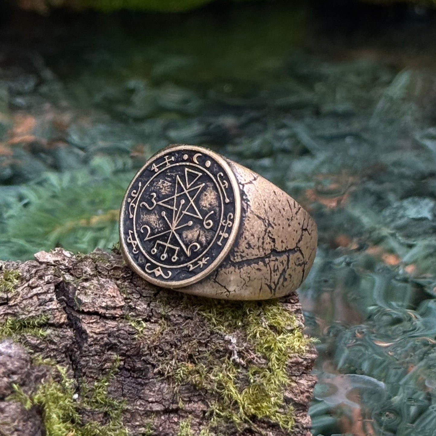 Triple Seal of Lilith Ring