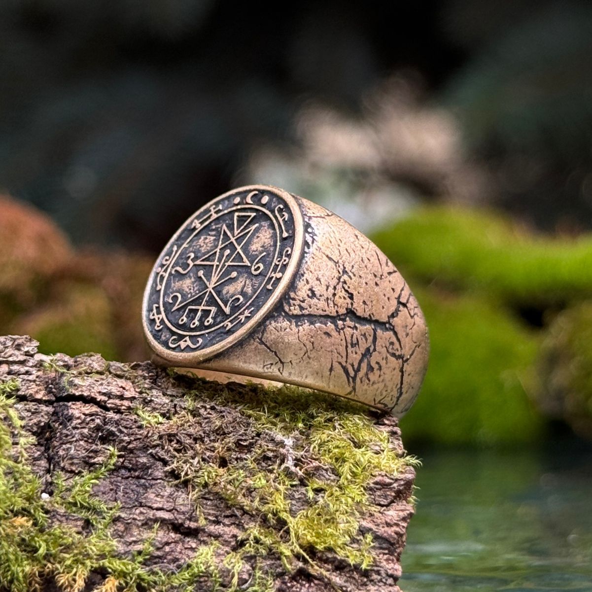 Triple Seal of Lilith Ring