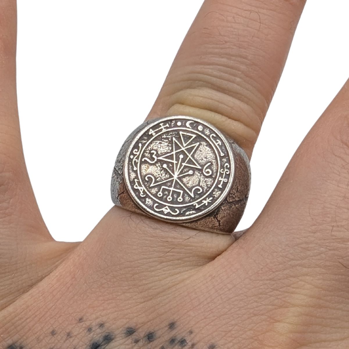 Triple Seal of Lilith Ring