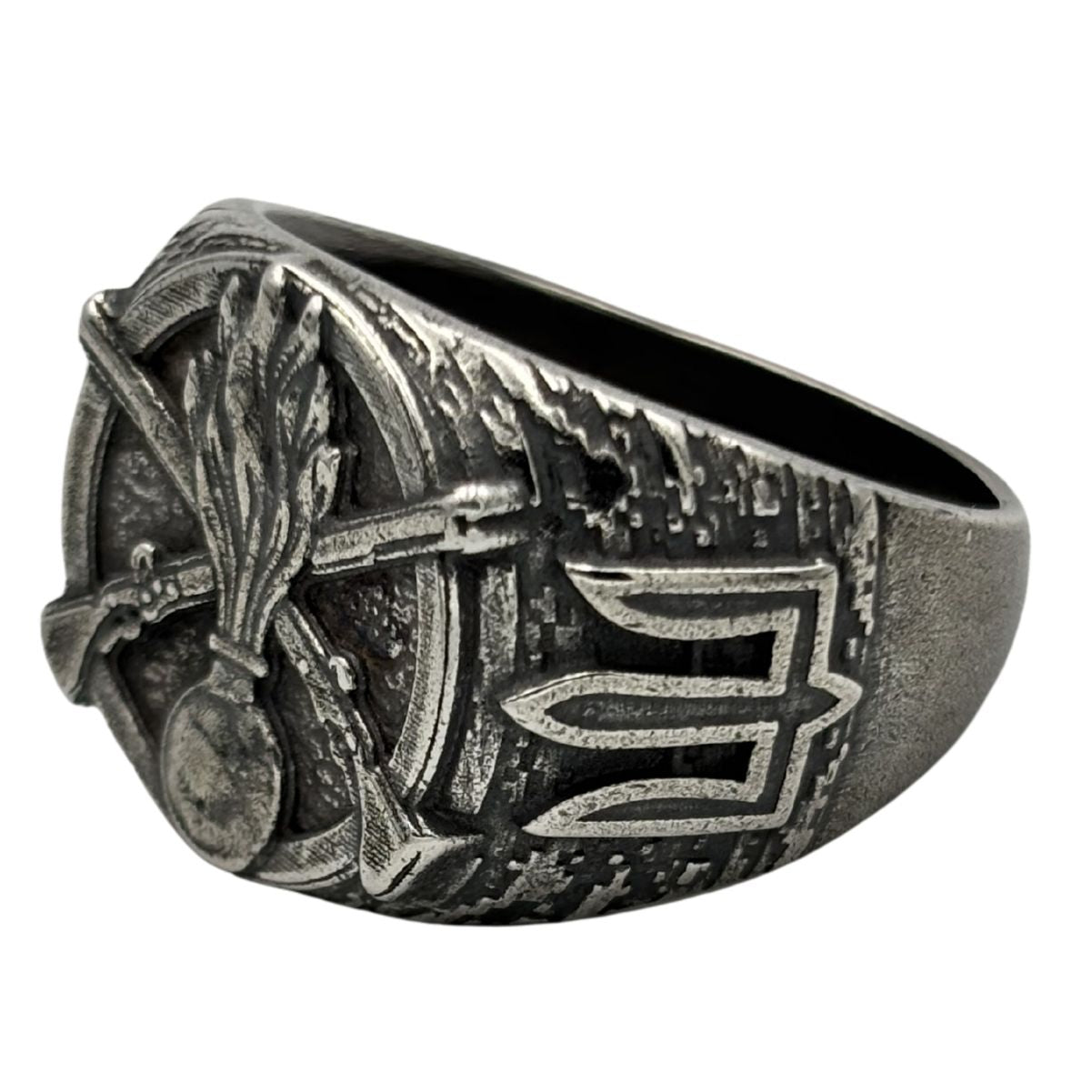 Ukrainian Mechanized Troops ring 6 US Silver plating