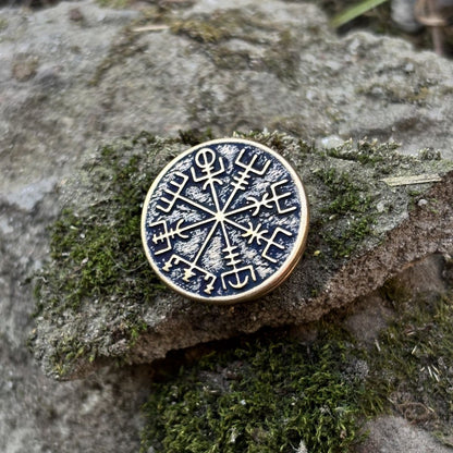 Vegvisir rune paracord bead