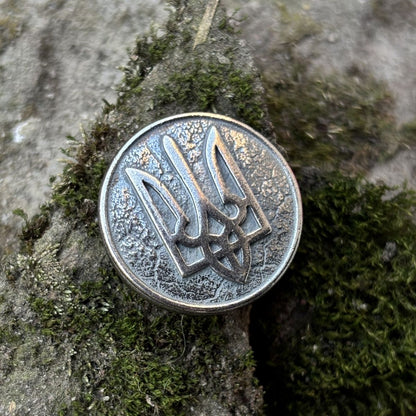 Ukrainian Coat of Arms paracord bead