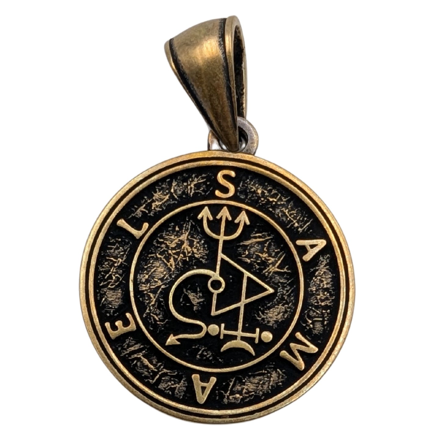 Samael Sigil Pendant Bronze