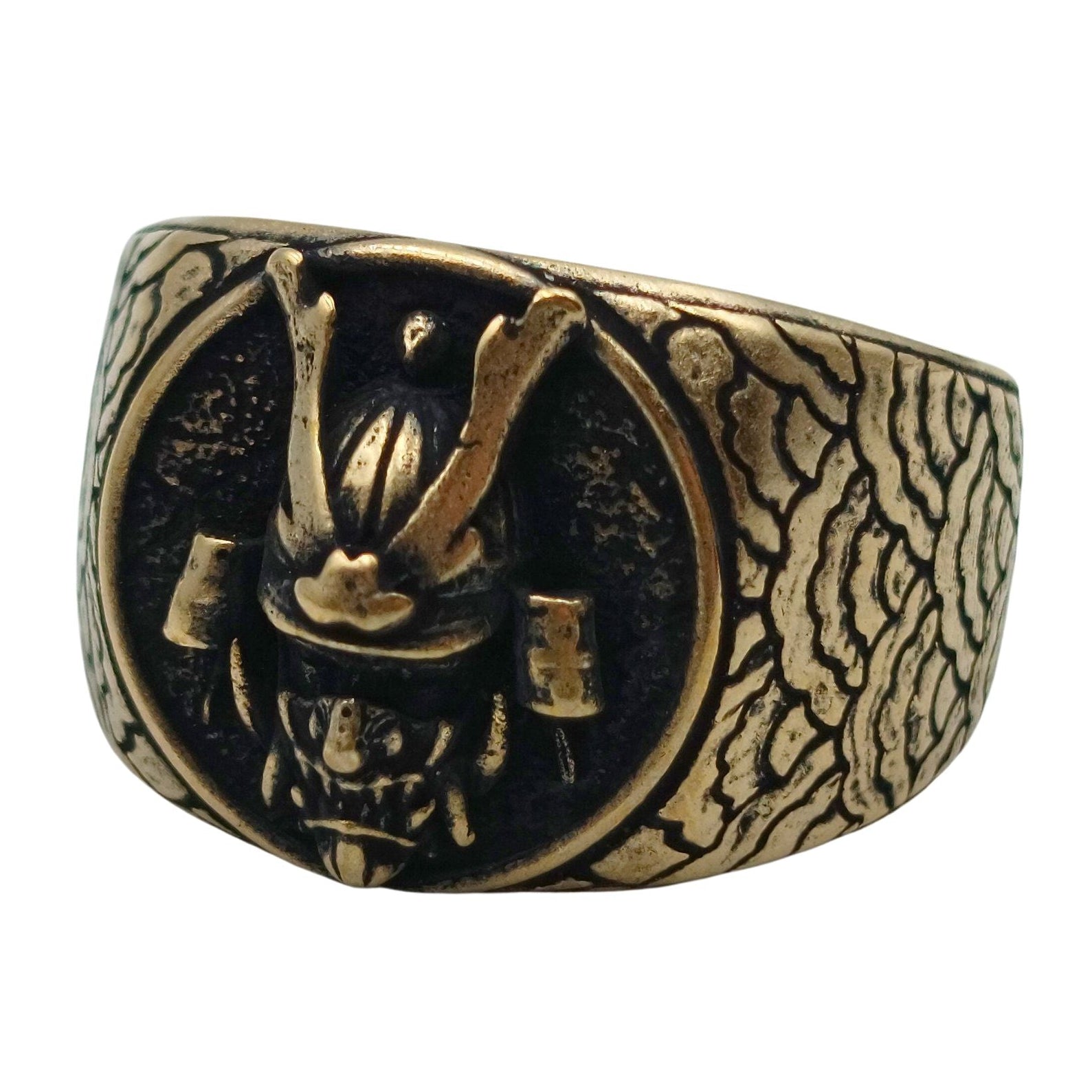 Samurai Kabuto Helmet Ring
