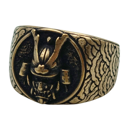 Samurai Kabuto Helmet Ring