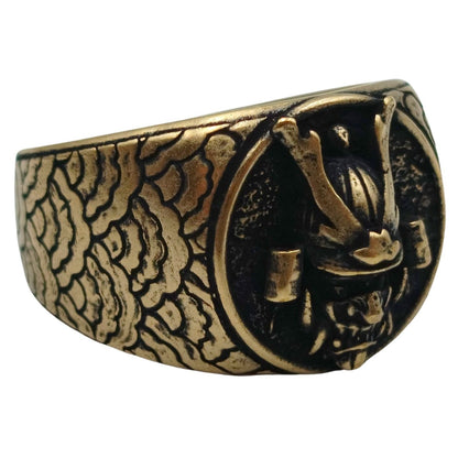 Samurai Kabuto Helmet Ring
