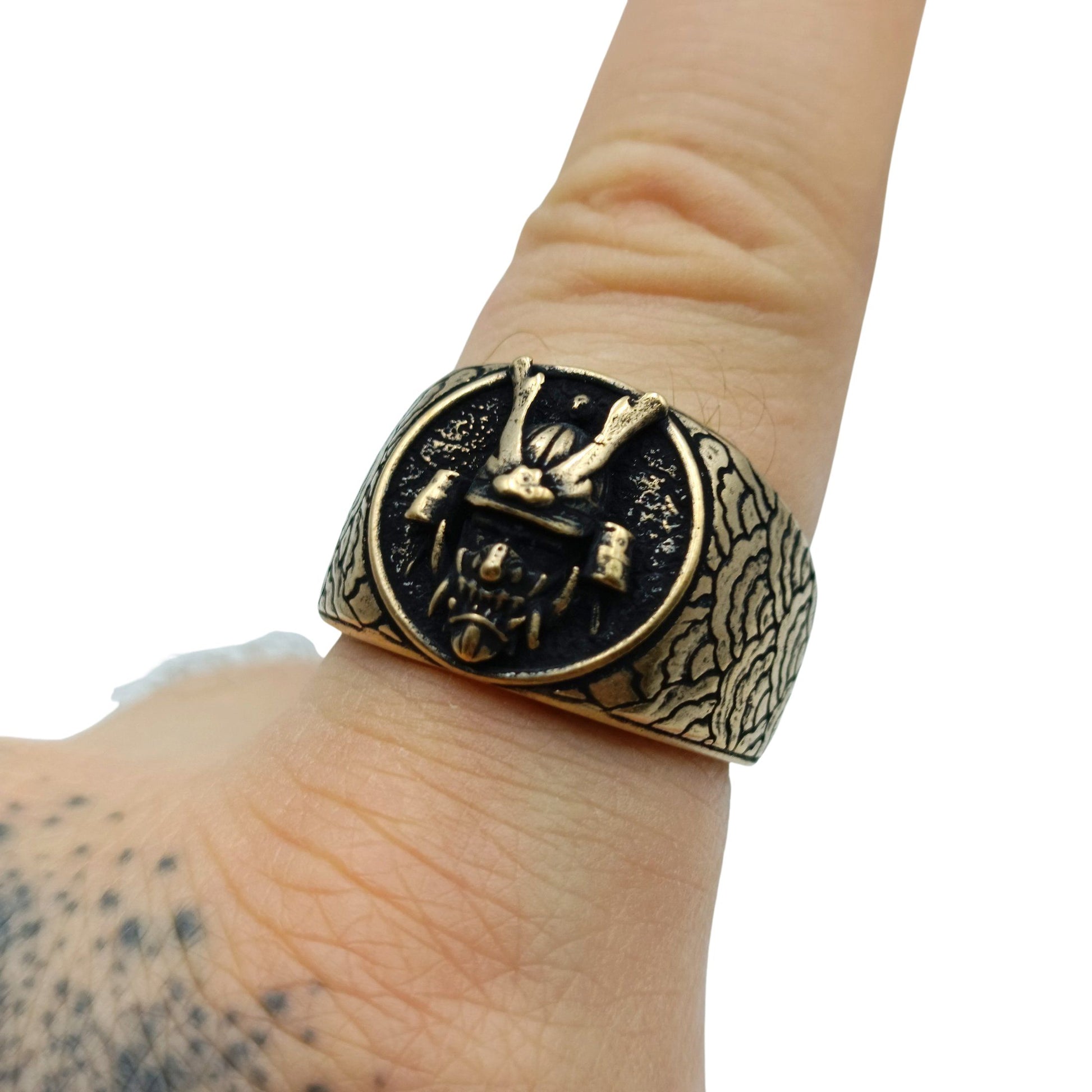 Samurai Kabuto Helmet Ring