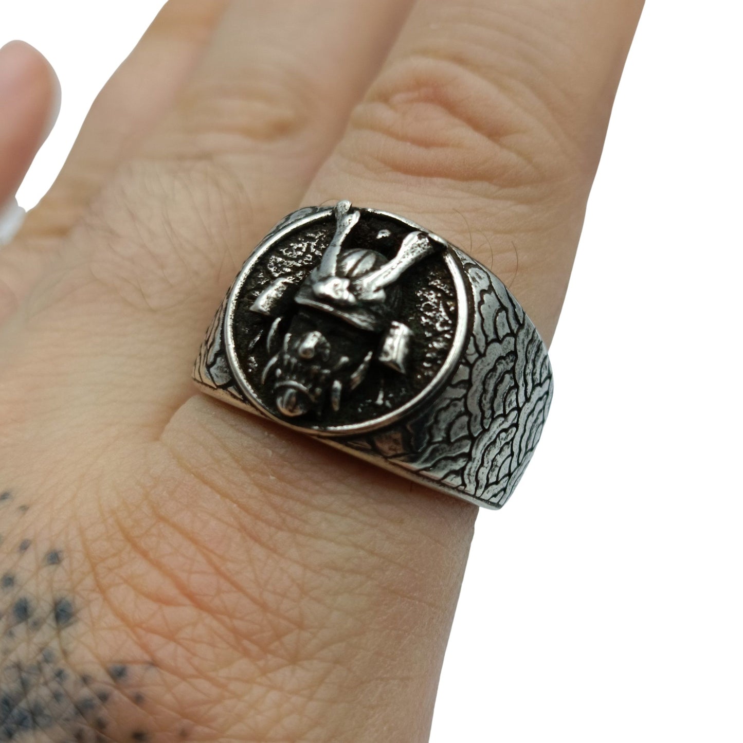 Samurai Kabuto Helmet Ring