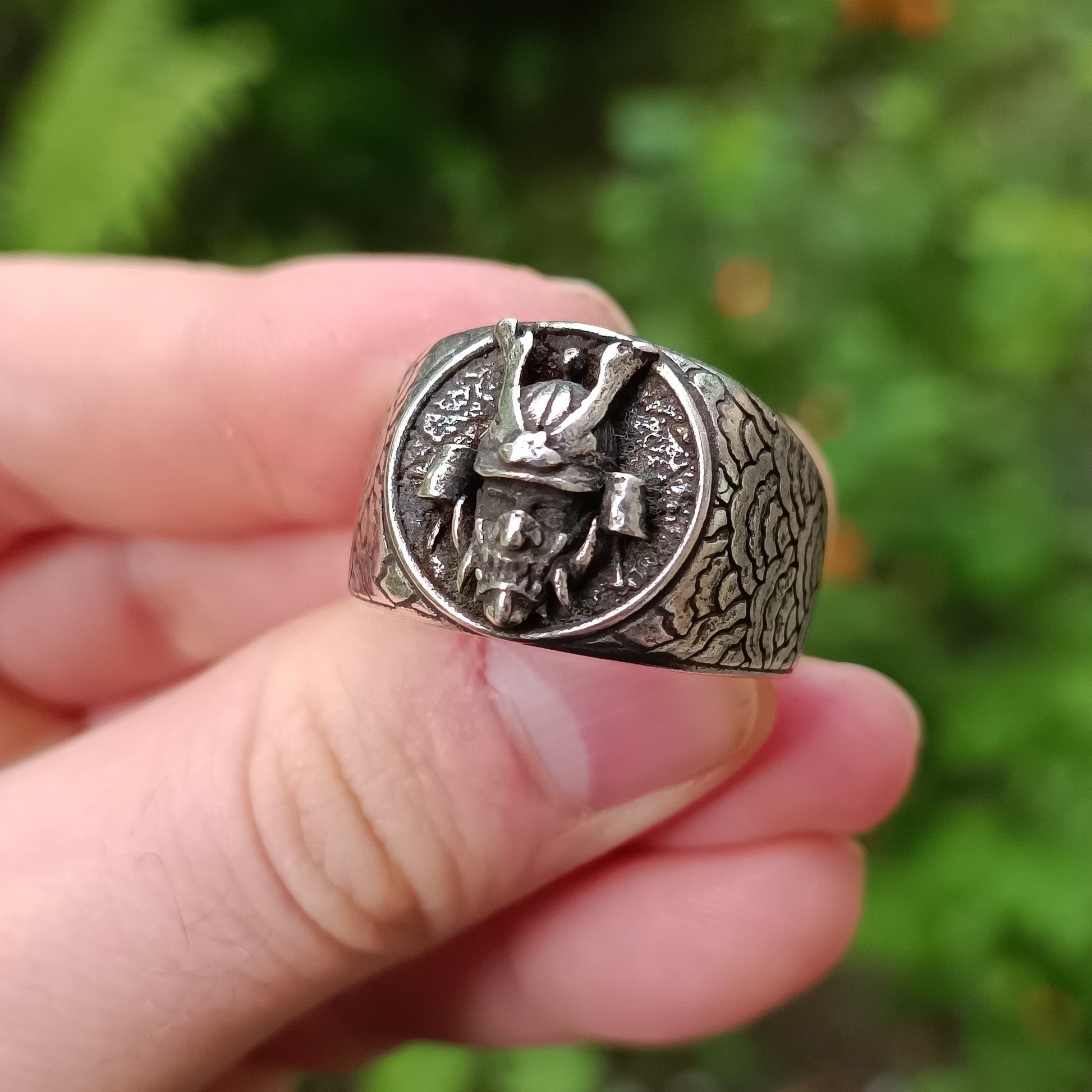 Samurai Kabuto Helmet Ring