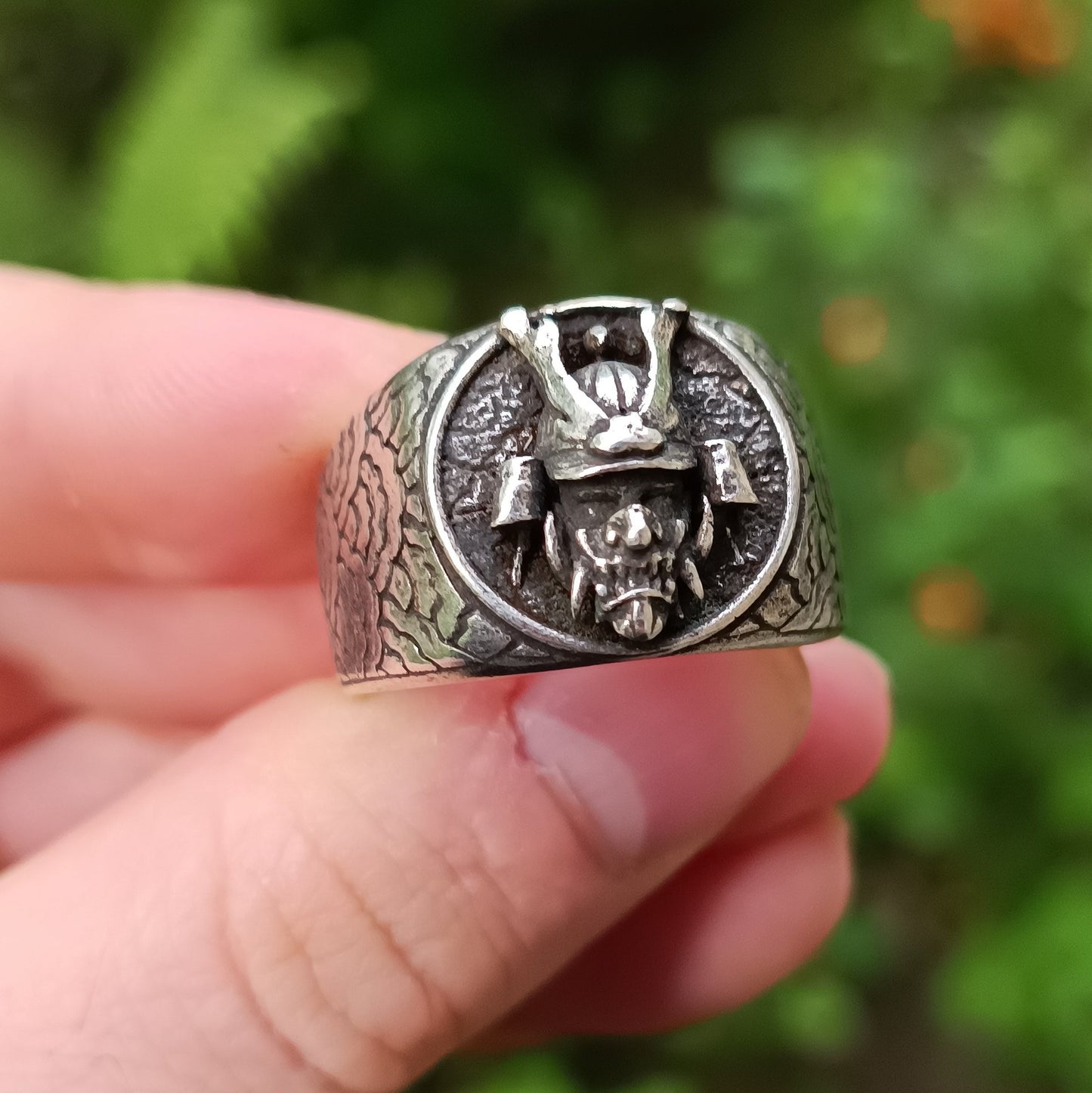 Samurai Kabuto Helmet Ring