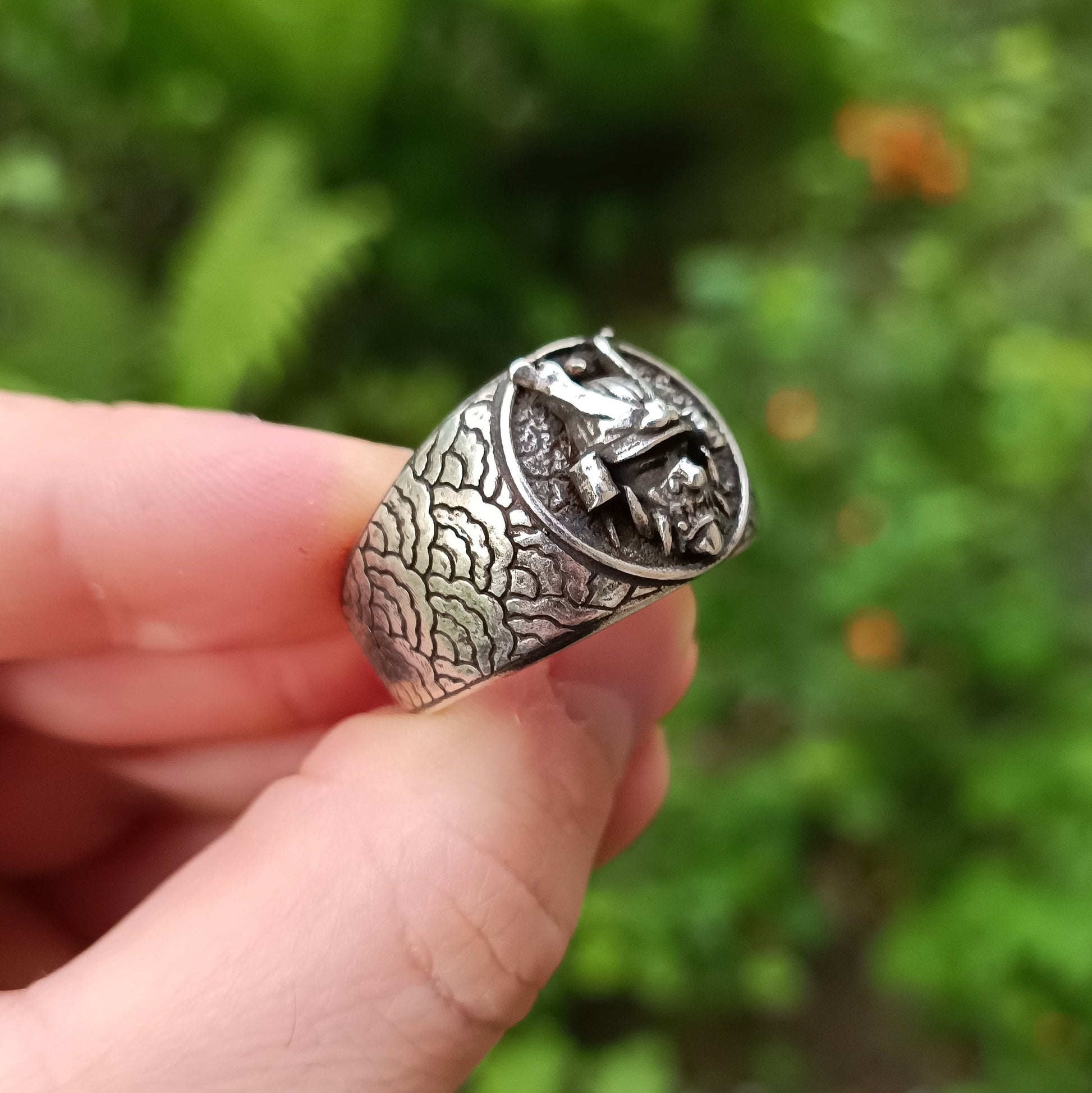 Samurai Kabuto Helmet Ring