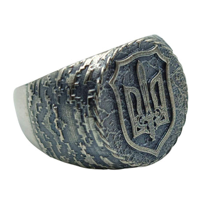 Ukraine coat of arms signet ring