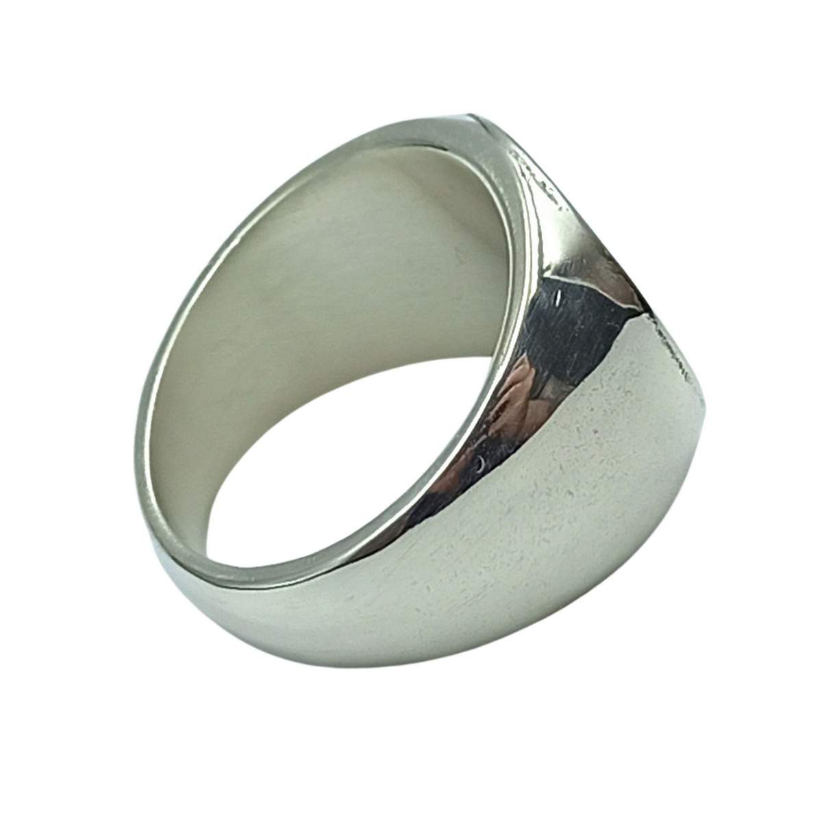Vegvisir in Elder Futhark circle ring