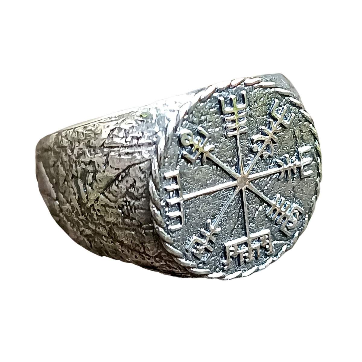 Vegvisir ring Viking compass