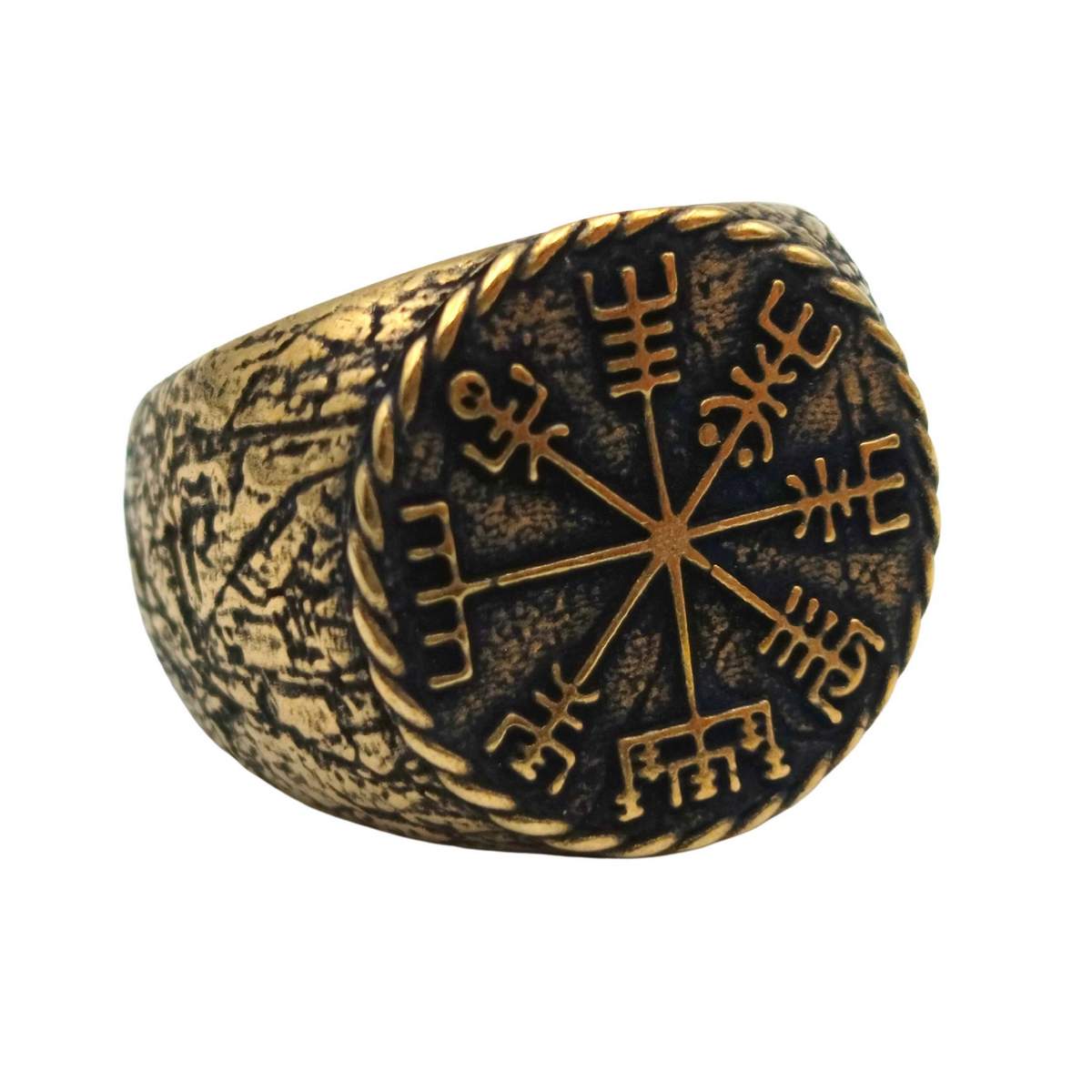 Vegvisir ring Viking compass