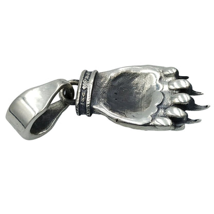 Slavic Veles Bear paw pendant