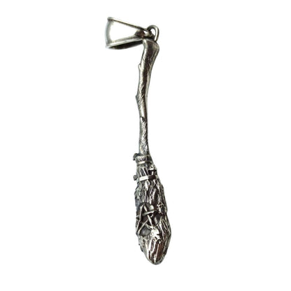 Witch broom pendant Silver 925